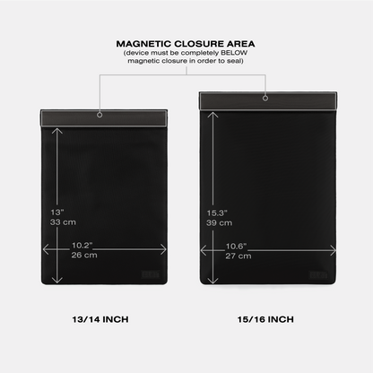 Vertical Faraday Laptop Sleeve